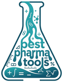 BestPharmaTools - flask logo with brand wordmark
